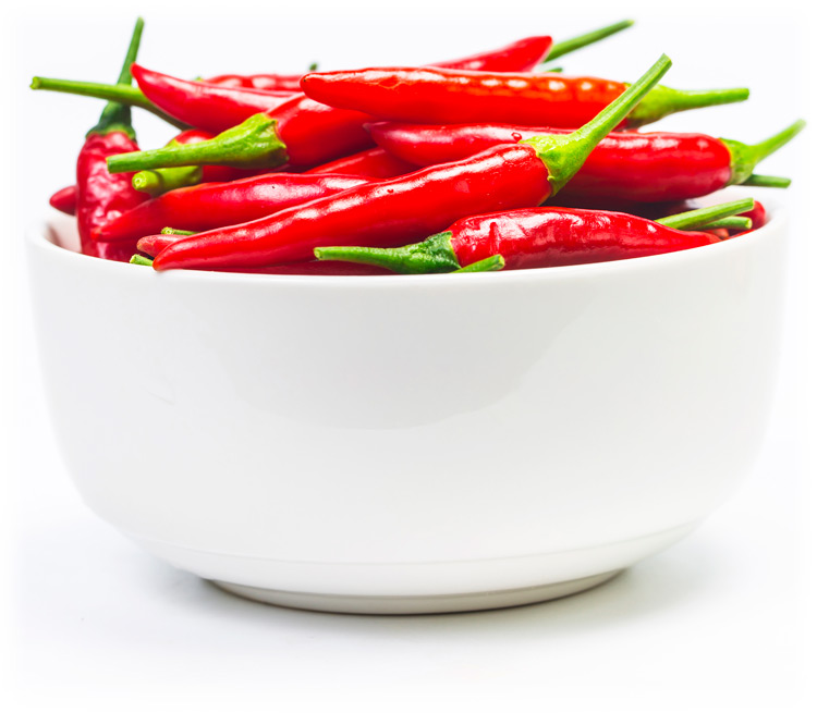 Bowl of Chilli peppers