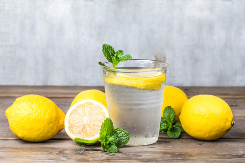 Lemon water