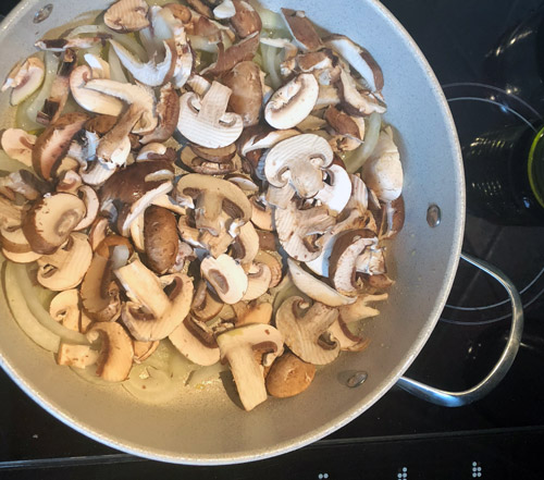 Winning Mushroom Bruschetta