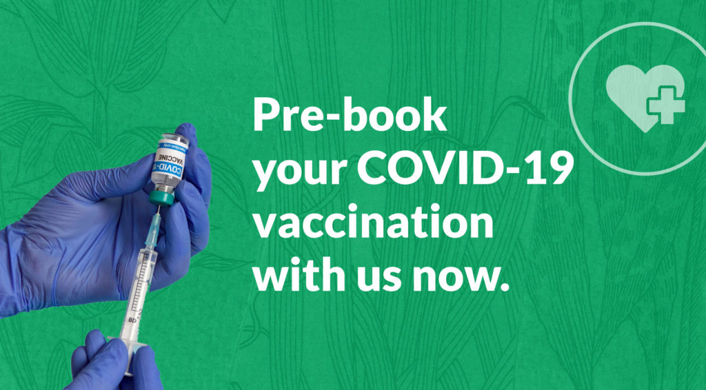 COVID-19 Vaccine Pre-Bookings